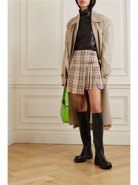 cheap burberry skirts|burberry pleated skirt outfit.